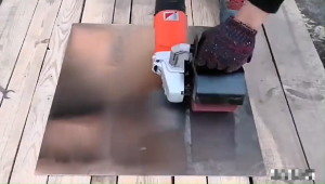 Máy đánh bóng inox COOFARI – 1400W 6 tốc độ – Đánh xước đánh bóng kim loại chuyên nghiệp