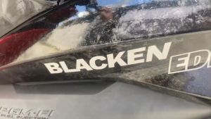 Dark Blacken Edition Sticker for Motorcycle Motor Waterproof Stickers Black Decals Vinyl Limited Blacked Dark Phantom Decal