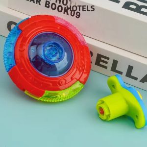 Đồ Chơi Con Quay UFO Tích Hợp Bộ Phát Tín Hiệu Đèn Phát Sáng & Âm Thanh Sống Động - Đồ Chơi Con Quay Giáo Dục Dành Cho Trẻ Em Từ 3-6 Tuổi Quà Tặng Sinh Nhật Ngày Lễ