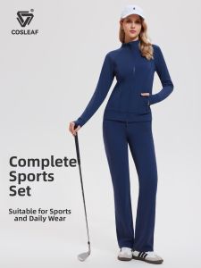 COSLEAF | Ladies New Golf Training Set Slim Fit Drape