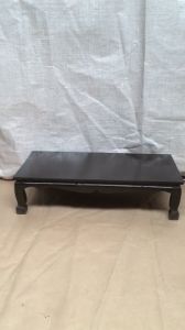 PHRAE WOOD โต๊ะหมู่บูชาไม้สักแท้ หมู่ 9 หน้า 4 (เฉพาะฐาน) สีโอ๊ค กว้าง 34 ซม. ยาว 65 ซม. สูง 17 ซม.