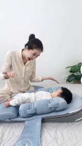 Đệm chống trào ngược cao cấp EMA kiêm nôi ngủ chung giường - bé ngủ ngon an toàn tuyệt đối