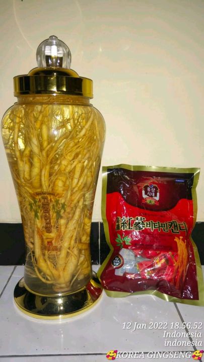 Ginseng merah korea asli arak botol iceland 500ML Lazada