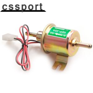Universal 12V 24V Electric Fuel Pump Low Pressure Bolt Fixing Wire Diesel Petrol HEP-02A For Car Carburetor Motorcycle ATV