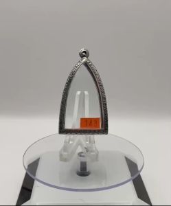 143 ตลับพระ กรอบพระสแตนเลสลาย 3.4*5.3 ซม. หลวงปู่ทวดจัมโบ้/พิมพ์ใหญ่ ขนาดวงใน 3.0*4.9 ซม