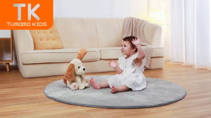 Tumama Kids Electric Dog Toy Baby Animated Plush Dog Interactive Singing Talking Puppy Dog Stuffed Animal Toys