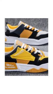 Alethia Shop รองเท้าผู้ชายรุ่นใหม่ 2024 รองเท้าสปอร์ตแฟชั่นพื้นราบ รองเท้าวิ่งพักผ่อน รองเท้าผู้ชายระบายอากาศได้ ดูทันสมัยและเข้ากับทุกสไตล์ A0116