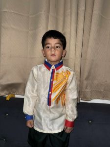 modern barong for kids