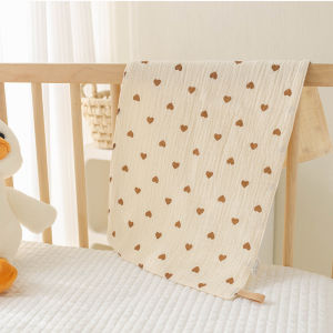 Cotton Muslin Baby Face Towel Long Burp Cloth for Newborn Kindergarten Hand Towels Infant Drooling Bibs Washcloth Baby Items