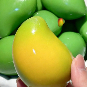 Color Changing Mango Squishy Fidget Toy Soft ASMR Sensory Squeeze Ball Anti-Anxiety Stress Relief Fidget Toy for Kids Adults