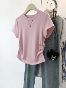YIFENGXIN | Slimming Short Pink T-Shirt Women