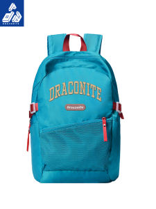 DRACONITE Large Capacity Backpack for Men And Women Student Laptop Bag School Bookbag Trendy Blue Dual Shoulder College Style
