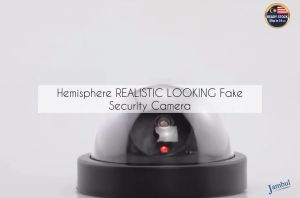 Fake Dummy Simulation LED CCTV Wireless Security Camera Anti Theft Guard Monitor Palsu Hk Vision Xiaomi