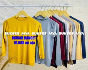 Baju Manset Polos Bahan Spandek & Dalam Baju Muslim