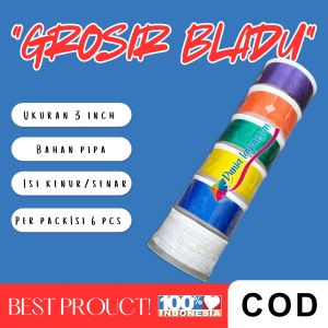 GROSIR GOLONGAN LAYANGAN/BLADU 1 PAK ISI 6 UKURAN 3 INCH