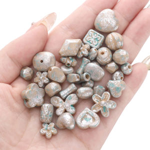 5-20mm Acrylic Imitation Picasso Smudge Mixed Beads Loose Beads For Handmade Bracelet Necklace Earring Keychain DIY Craft Jewelry Making Accessories