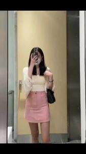 Áo hay dây nữ có mút đệm lượn sóng chất liệu cotton co giãn