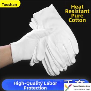 YUYOU | Heat-Resistant Slip-Resistant Work Gloves Cotton