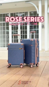 Importir Koper Joshee Rose Series Cabin 20 24 Inch Smooth Wheel Luggage Travel Ringan