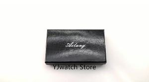 AILANG | AILANG 8826-Pentagram Sports Skeleton Tourbillon Automatic Mechanical Watch Silicone Strap Men Wristwatch