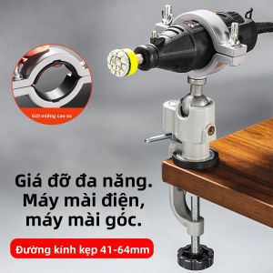 360 °   Giá Đỡ Máy Mài Điện Đa Năng Kẹp Bàn Xoay Giá Đỡ Máy Mài Điện Phụ Kiện Chế Tác Gỗ Cho Dụng Cụ Dremel
