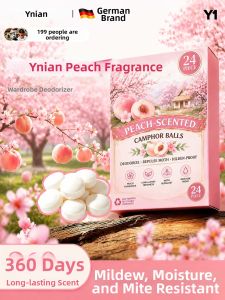Yinian | Peach Scented Moth Repellent Dew Moisture Mold Odor Removal