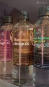 250ml Massage Oil Relaxing Spa Aromatherapy calming & stimulating effects on the body