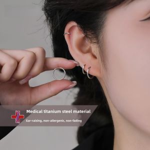 Titanium Steel Ear Cuff: Women's Non-Removable Ear Piercing & Care