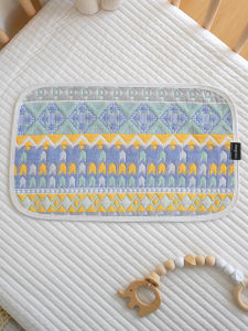 Pure Cotton Baby Pillow for Newborns Six Layer Muslin Cloud Piece Absorbent Breathable Anti Spit up Pillow Pad Infant Sleep Aid