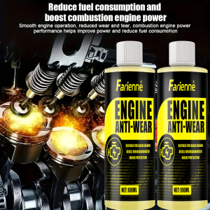 Farienne 100ml New Engine Anti-Wear Additive - Reduce Noise Eliminate Blue Smoke Boost Combustion for Car and SUV Engines