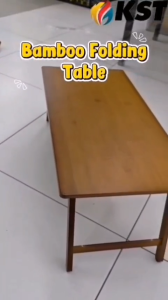 Folding Table For Living Room Sofa Portable luxury Design Mini Coffee Table Bamboo Foldable Table Meja Sisi Lipat