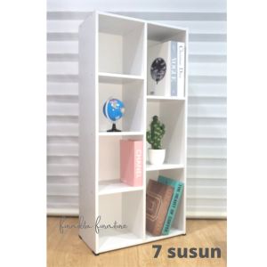 RAK SERBAGUNA 7 SUSUN MINIMALIS LEMARI MAINAN RAK BUKU [PARCIL]