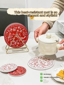 XIAOHUANGLU | Heat-resistant Non-slip Ceramic Trivet