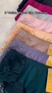 Tally 428 CD Celana Dalam Wanita Brokat Renda Halus Lace Panties Anti Gatal | Free Size Fit to M - L