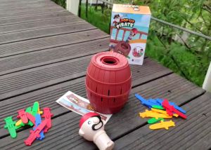 Large Size Pop Up Pirate Lord Barrel Roulette Game Funny Novelty Bucket Kids Children Lucky Gadget Jokes Game Toy