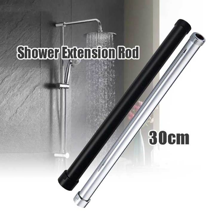 34 Inch Stainless Steel Shower Extension Rod Shower Head Extension Pipe 30cm Lazada Ph 9377