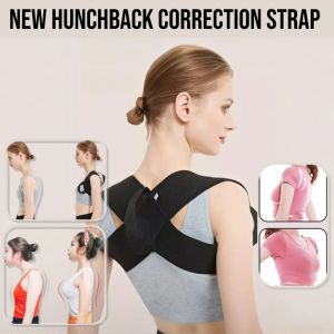 New Hunchback Correction Strap Adjustable Posture Corrector  Body Shaper Relieve Pain In The Mid And Upper Spine