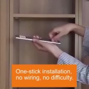 Vimite LED Motion Sensor Night Light Human Body Induction Wireless Lamp USB Rechargeable Under Cabinet  Light for Home Kitchen Bedroom Wardrobe Lighting