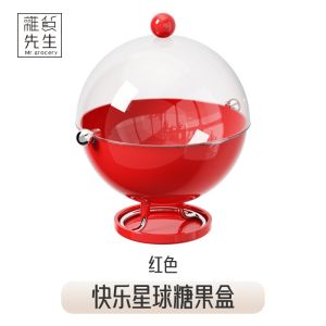 Mr. Grocerys Fruit Plate for Living Room Coffee Table Snack Display Plastic Fruit Bowl Durable Home Kitchen Diningware