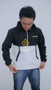 Jaket Olahraga Parasut 2 Lapis Premium & Waterproof