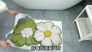 Diatomite Floor Mat Kitchen Floor Mat Irregular Water Absorbent Mat Non-slip Mat For Kitchen