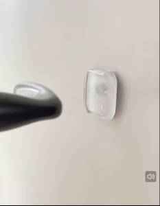 DXL Anti-collision Silicone Pad Strips for Refrigerators Bedside Tables Door Handles Wall Edges Corners Transparent Cushioning.