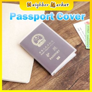 Waterproof Frosted Dirt Passport Holder PVC Card Holders Business Credit Card Holder Case