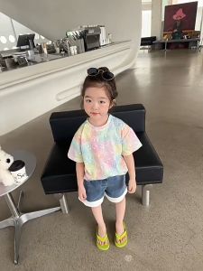 BOBOHO - ATASAN ANAK PEREMPUAN GAYA KASUAL / KAOS ANAK CEWEK LENGAN PENDEK BERMOTIF