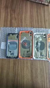 Rear Back Housing Battery Cover For Iphone X Xs Xr 11 12 Convert To 17 Pro Xsmax To 17 Pro Max Diy 11 12 Like 17 Pro With Tray