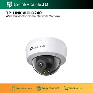 tp-link VIGI C240 4MP Full-Color Dome Network Camera | TP-Link VIGI by EJD