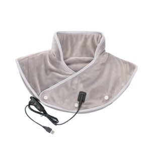 Máy Massage Vai Cổ Sưởi Ấm Bằng Điện Đai Quấn Cổ USB Chườm Nóng Giảm Đau Mỏi Dụng Cụ Hỗ Trợ Lưng Ấm Áp