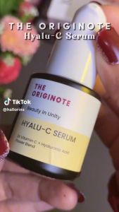 The Originote Hyalu-C Serum - Vitamin C Serum Vit C Mencerahkan Kulit Wajah Kusam Meratakan Warna Kulit Menjaga Skin Barrier