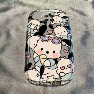 Soap Shell Oppoa2pro Phone Case Oppo A2pro Transparent Airbag Mens and Womens Fancy All-Inclusive Drop-Resistant Silicone Soft Case Pacha Dog