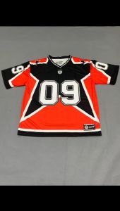 Kaos Jersey Oversize Retro Vintage Boxy Fit Streetwear Sport Number 09
